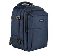 JASLEN - Zaino Bagaglio A Mano compatto per viaggi aerei Valigia Bagaglio A Mano leggera e pratica ideale per cabine delle principali compagnie low cost. Compatibile con Ryanair, Blu