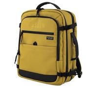 JASLEN - Zaino Bagaglio A Mano compatto per viaggi aerei Valigia Bagaglio A Mano leggera e pratica ideale per cabine delle principali compagnie low cost., Senape