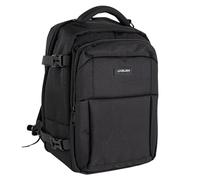 JASLEN - Zaino Bagaglio A Mano compatto per viaggi aerei Valigia Bagaglio A Mano leggera e pratica ideale per cabine delle principali compagnie low cost. Compatibile con Ryanair, Nero