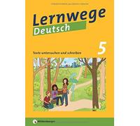 Jasmin Merz-Grö Lernwege Deutsch: Texte untersuchen und schre (Copertina rigida)
