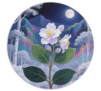 Jasmine 1000 Pezzi Jigsaw Forma Rotonda Puzzle Per Lei O Lui Giochi Da Tavolo Arte Ecofriendly 1000pcs (67.5x67.5cm)