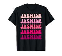 Jasmine Name Design Maglietta