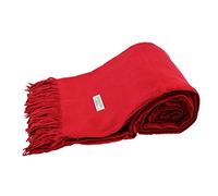 Jasmine Silk 100% seta di gelso Pashmina dello scialle dell'involucro della sciarpa di proiezione-Rosso