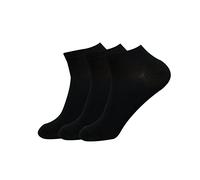 Jasmine Silk 3 paia di calzini da donna in bambù Nero Taglia unica