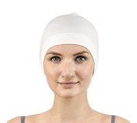 Jasmine Silk Cuffia di seta, unisex, per chemioterapia e perdita di capelli Ivory Taglia unica