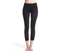 Jasmine Silk Donna Pura Seta Termico Mutandoni (Nero) Small