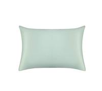 Jasmine Silk - Federa in seta 100% 22 Momme Mulberry Charmeuse, 50 cm x 75 cm, chiusura a busta (uovo di anatra)