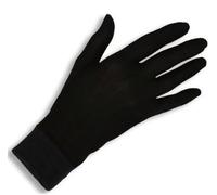 Jasmine Silk Guanti Pura Seta Fodera Termica Guanto Interno Guanti Sci, Nero (Medium)
