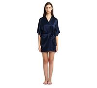 Jasmine Silk Kimono - Accappatoio da donna in seta, colore: Blu navy Marina Militare S