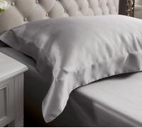 Jasmine Silk Oxford Seta Federa Grigio