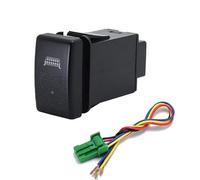 JASMKLX 1PC Altoparlante della ventola Fendinebbia anteriore Specchietto retrovisore Pieghevole Registratore di guida Radar Pulsante interruttore adatto for Mazda 5(Spotlight)
