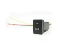 JASMKLX 1PC Auto Luce Arancione Anteriore E Posteriore della Luce di Nebbia Specchio Riscaldato Interruttore di Alimentazione Pulsante Misura for Mitsubishi Outlander 13-21 Pajero Sport16-20(LED)