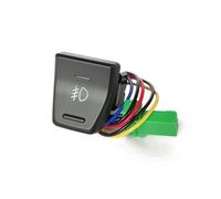 JASMKLX 1Pc Interni LED Anteriore Della Luce di Nebbia Specchietto retrovisore Riscaldamento Push Button Interruttore Della Fotocamera Misura for Toyota RAV4 Rav4 5th XA50 2019 2020(Front fog light)