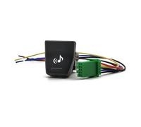 JASMKLX 1Pc Interni LED Anteriore Della Luce di Nebbia Specchietto retrovisore Riscaldamento Push Button Interruttore Della Fotocamera Misura for Toyota RAV4 Rav4 5th XA50 2019 2020(Music)