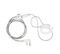 JASMKLX Auricolare for Gancio Auricolare a 2 Pin, for cancellazione del Rumore, Microfono, walkie-Talkie, Auricolare Singolo, Adatto for Kenwood, Adatto for Radio Baofeng