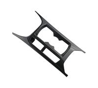 JASMKLX Auto Styling Console Centrale Anteriore Portabicchieri Acqua Pannello Copertura Trim 1PC Adatto for Volkswagen T-ROC T ROC 2018-2022 Accessori(Carbon Fiber)