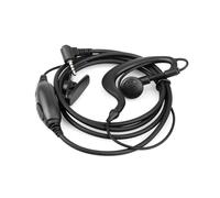 JASMKLX Walkie Talkie Auricolare 2 Pezzi EE090Z 1-Pin 2.5mm PTT Altoparlante Mic Gancio Auricolare Adatto for Retevis RT20 RT65 RT665 Walkie Talkie Auricolare J9138A
