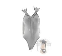 JasmyGirls Sexy Bunny Cosplay Lingerie Anime Giapponese Felpa Con Cappuccio Costume Kawaii Cameriera Outfit Lolita Cerniera Body Orecchio Di Coniglio Felpa Con Cappuccio