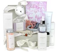 Jasmyn & Greene Cesto Regalo per la Mamma - 9 Essenziali di Lusso per Baby Shower e Neonato. Regalo per Donne in Gravidanza Con Lavanda
