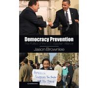 Jason Brownlee Democracy Prevention (Copertina rigida)