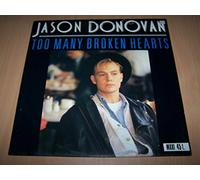 JASON DONOVAN - JASON DONOVAN - TOO MANY BROKEN HEARTS - 12" VINYL