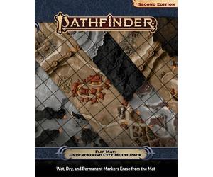 Jason Engle Stephen Radney-M Pathfinder Flip-Mat: Underground City M (Tascabile)