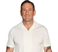 Jason Fox (White Top) Half Body Buddy Cutout