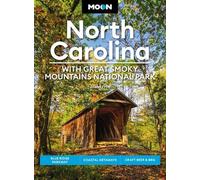 Jason Frye Moon North Carolina: With Great Smoky Mountains National (Tascabile)