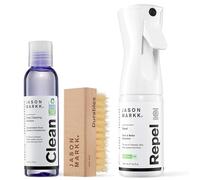 Jason Markk Essential Kit + Repel Spray - Pulitore per scarpe con spray impregnante