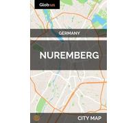 Jason Patrick Bates Nuremberg, Germany - City Map (Tascabile)