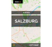 Jason Patrick Bates Salzburg, Austria - City Map (Tascabile)