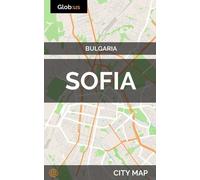 Jason Patrick Bates Sofia, Bulgaria - City Map (Tascabile)