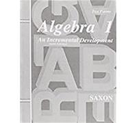 Jason Roucloux 1397 Saxon Algebra 1 Tests Only Third Edition (Tascabile)