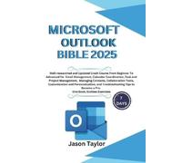 Jason Taylor Microsoft Outlook Bible (Tascabile) Microsoft Office