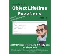 Jason Turner Object Lifetime Puzzlers - Book 3 (Tascabile)