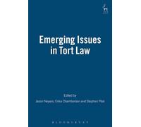 Jason W Neyers Emerging Issues in Tort Law (Copertina rigida)
