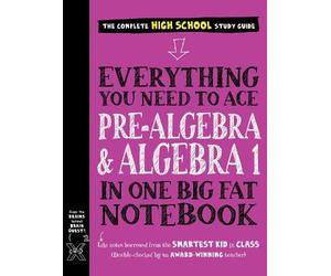 Jason Wang Work Everything You Need to Ace Pre-Algebra and Algebra I (Tascabile)