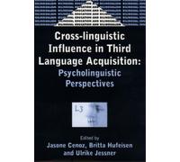 Jasone Cenoz Cross-Linguistic Influence in Third Language Acq (Copertina rigida)