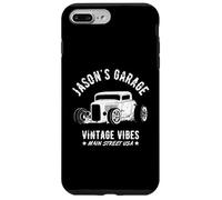 Jason's Garage Hotrod Classic Car Design personalizzato Custodia per iPhone 7 Plus/8 Plus