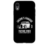 Jason's Garage Hotrod Classic Car Design personalizzato Custodia per iPhone XR