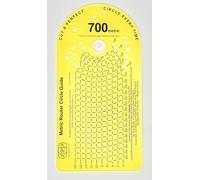 Jasper 700 - Fresa circolare metrica per router a tuffo standard, taglia cerchi perfetti da 50 mm a 406 mm, kit include disco di calibrazione e perni pivot