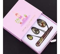 Jasper Egg Wand Natural Stone Crystal Ball Massaggiatore for esercizi, 40x25 mm ZoCzkgzd (Color : 4 Pcs Set)