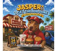 Jasper: I Get The Job Done: A Cozy Pitbull Dog Story Coloring Book