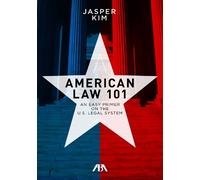 Jasper Kim American Law 101 (Tascabile)