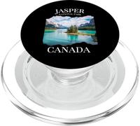 Jasper National Park Canada Escursionisti Montagne Souvenir Uomini PopSockets PopGrip per MagSafe