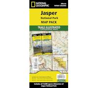 Jasper National Park - Map Pack Bundle: Trails Illustrated Maps