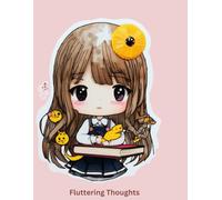 Jasper The TimidCat Introduces Fluttering Thoughts: A Large College Ruled Notebook for Calming Busy Thoughts