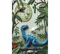 Jasper The TimidCat Notebook: Blue Dinosaur: A simple, inspiring notebook for journaling, planning, and creative expression