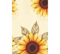 Jasper The TimidCat Notebook: Shades of Orange Sunflowers: A simple, inspiring hardcover notebook for journaling, planning, and creative expression