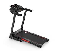 JASPORT L4 Tapis Roulant Elettrico Pieghevole - Motore DC 3,0 CV, fino a 14 km/h, inclinazione 3 livelli, superficie 1100×430 mm, display LED, altoparlante Bluetooth & App, ammortizzazione, 100 kg.